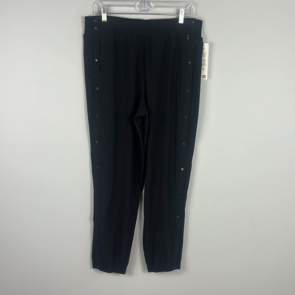 Lululemon Performance Pant Tearaway Mid Rise Track Pant Black Sz 8 NEW! - Picture 5 of 13